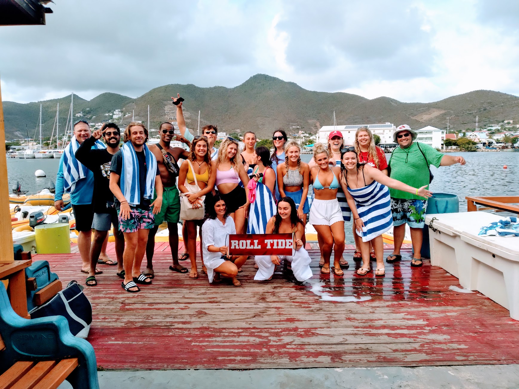 The UA in the Caribbean program provides both internship experiences and fun. 