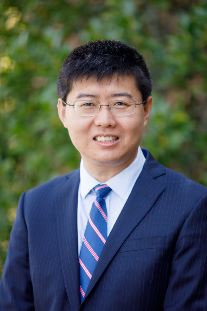 Dr. Shunqiao Sun, who received a CAREER Award for his work on using radar for autonomous driving.