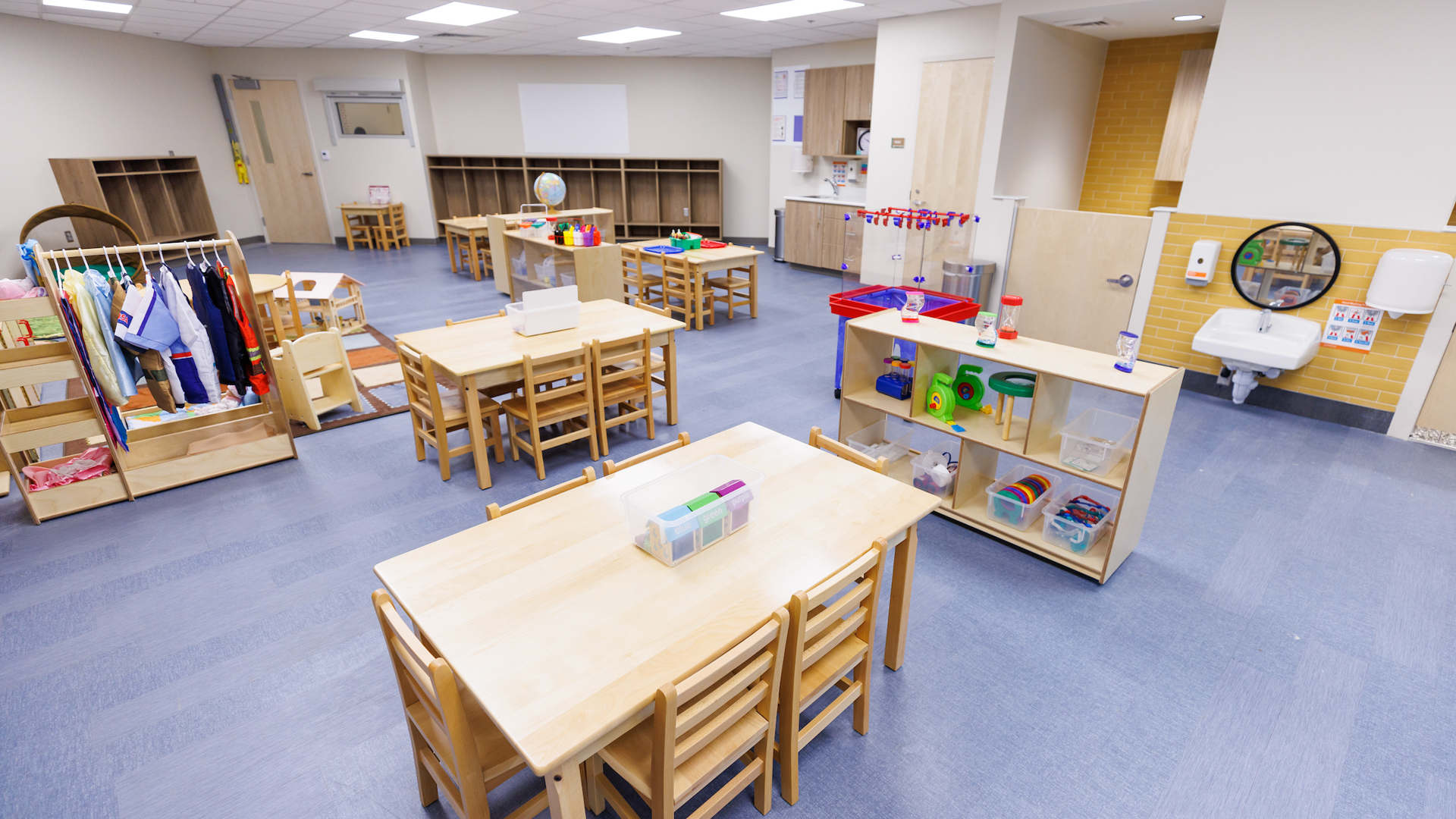 preschool classroom at Capstone Learning Academy