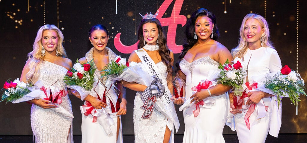 L-R: Abby Sosa, Elaina Burt, Ruby Tilghman, Imani Muse and Rylie Dewley.