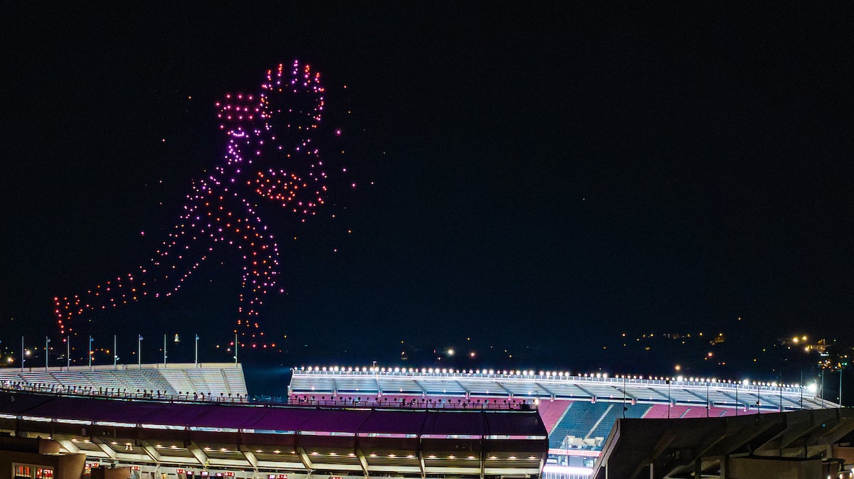 Illuminating experience: Students Helped 500 Drones Take Flight to Light Up the Sky