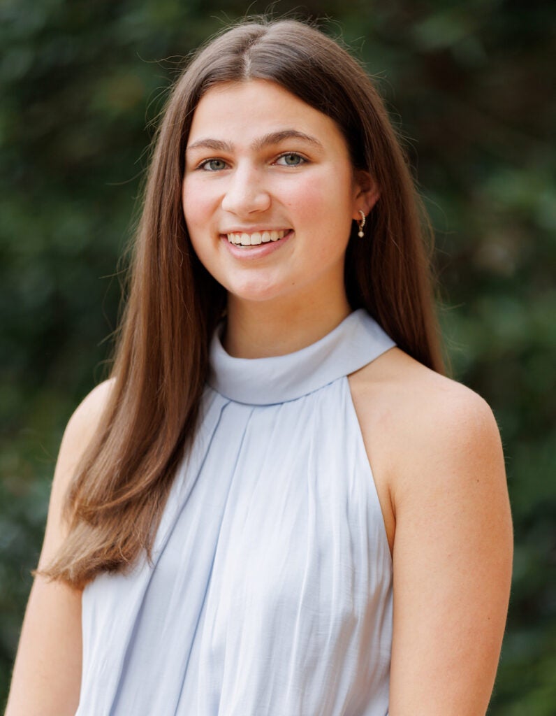 A headshot of Kate Herndon