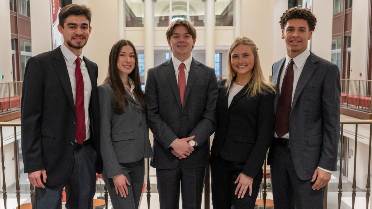 Undergraduate Team Wins Inaugural Business Case Competition