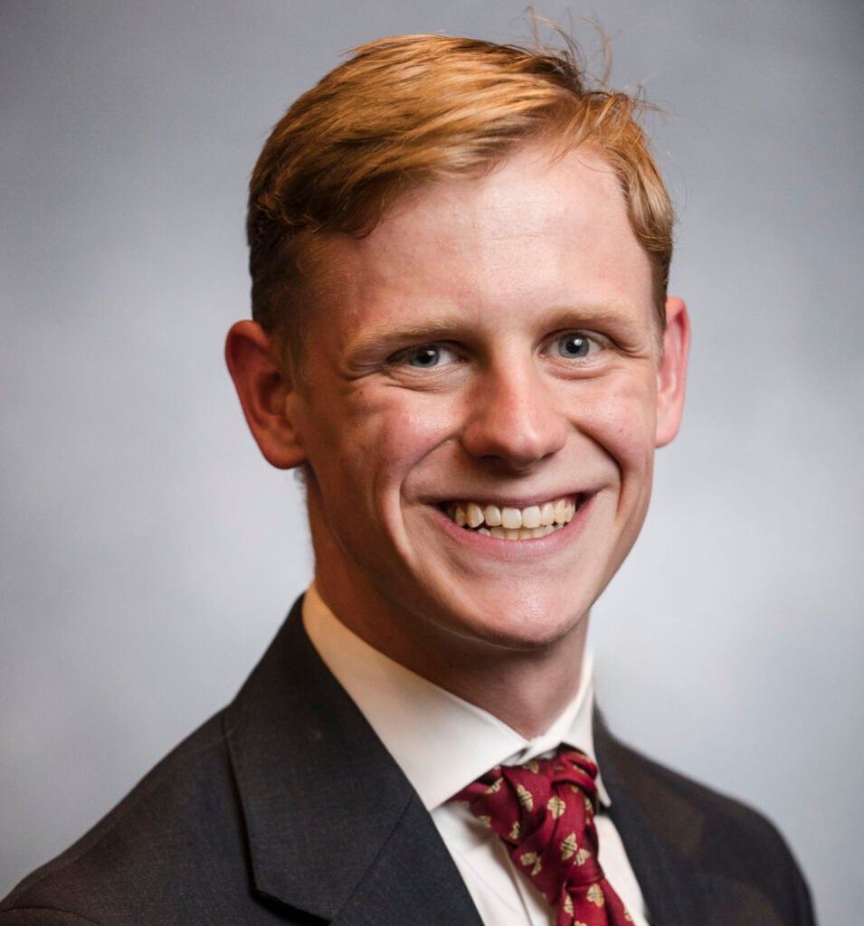 A headshot of Bennett Ogle