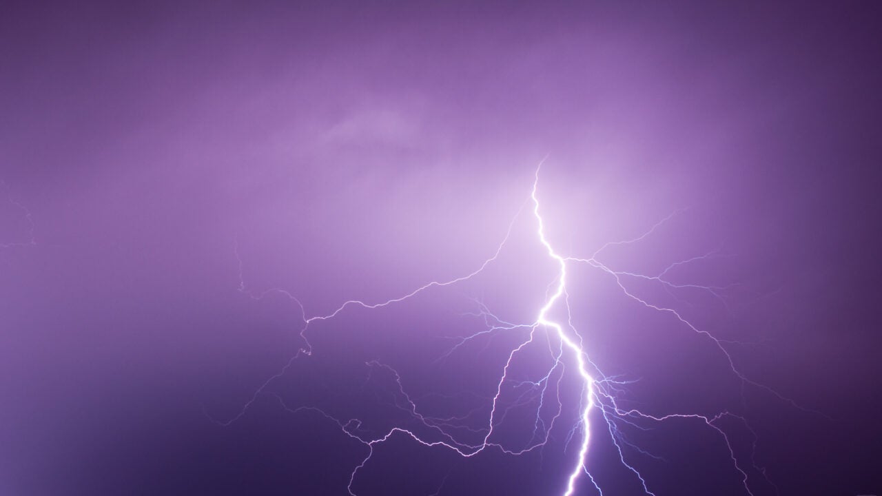 Bolt of lightning