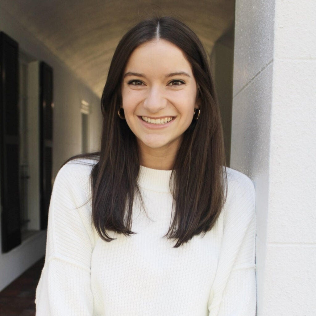 A headshot of Katie Jewell