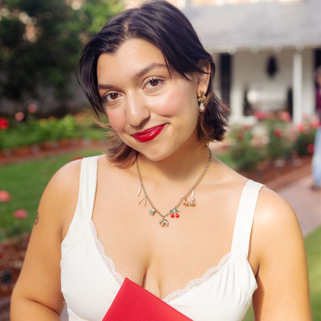 A headshot of Sophia Akhtar
