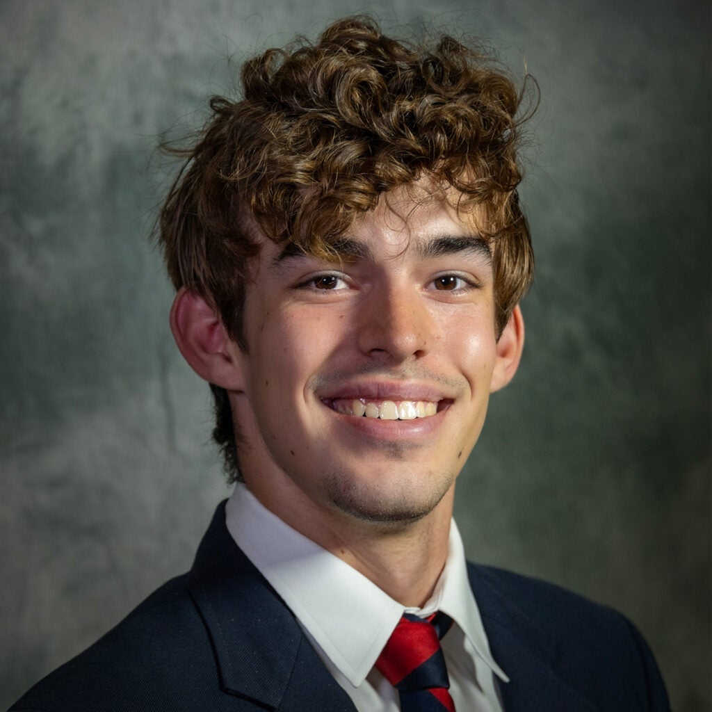 A headshot of Zachary Griffith
