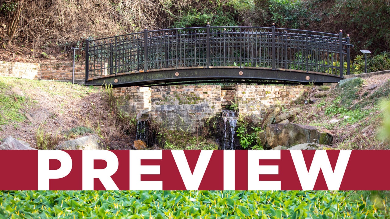 A bridge at Marr's Spring