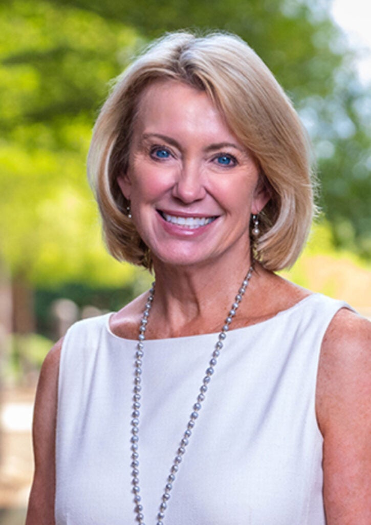 A headshot of Susan Story