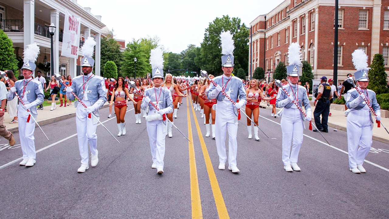 Drum Majors for the Million Dollar Band.
