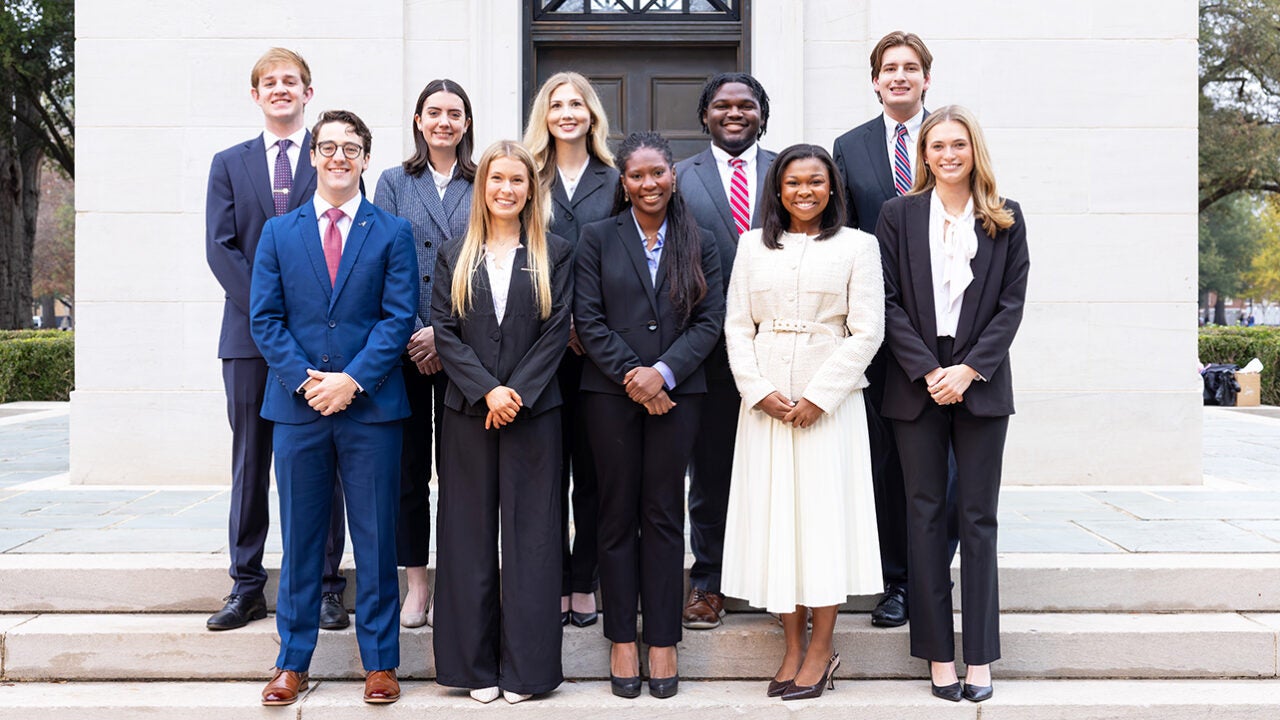 Andrew Stovall, Madelyn Parks, Destiney Crawford, Kameron Baba and Marah Inman, Jacob Bailey, Mary Sullivan, Anna Dickey, Reginald Clifton and Sam Miller