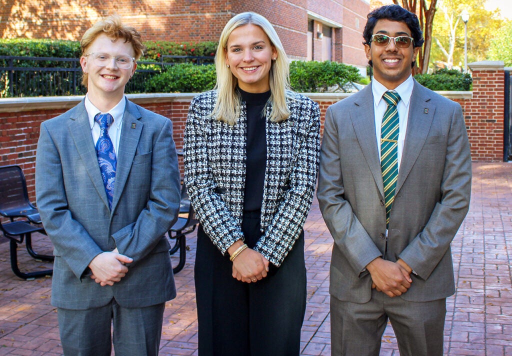 Chris Pinckard, Lucy Bonhaus, Saad Khan