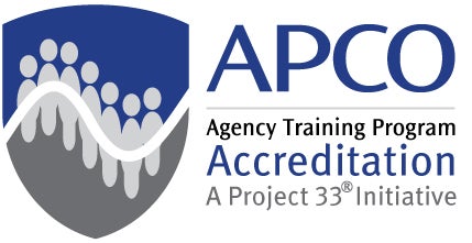 The APCO Agency Training Program Accreditation logo