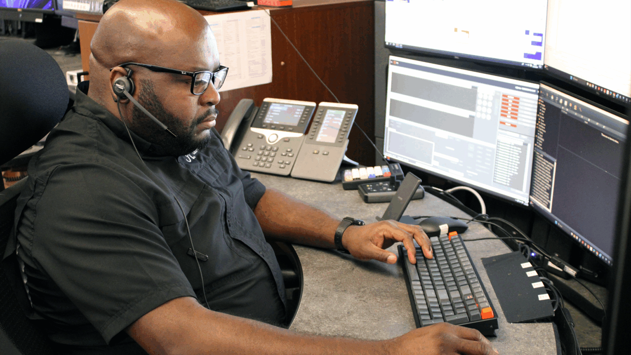 A UAPD telecommunicator