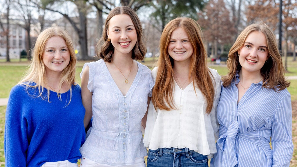 Hailey Huguet, Grace Cowan, Lilah Sell, Anna Punswick