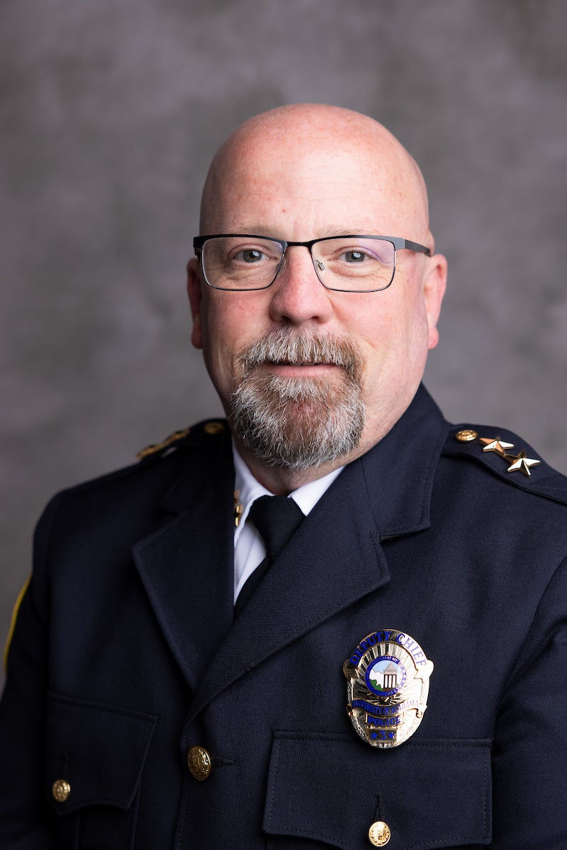 A photo of UAPD Deputy Chief Jeff Nabors